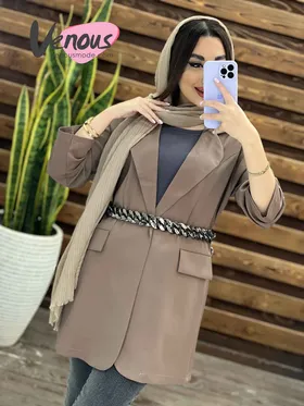 کت دویقه کمربند زنجیری