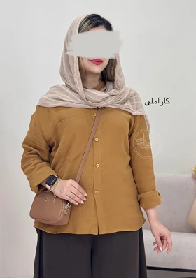 شومیز لینن ساغر