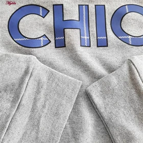 ست بلوز و شلوار زنانه نخ پنبه طوسی لین کد 5196-209