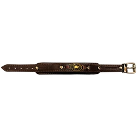 دستبند چرم وارک طرح تیر مدل آماندا کد rb250