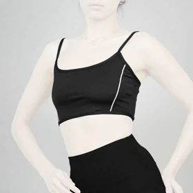 نیم‌تنه ورزشی زنانه لولولمون مدل 4H0298 مشکی