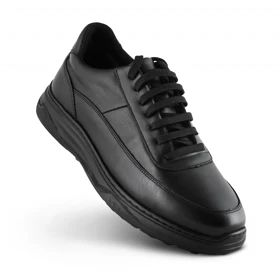 کفش روزمره مردانه چرم یلسان مدل پالس کد 585-GN