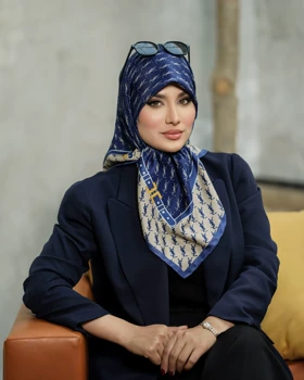 روسری دست دوز ابریشم