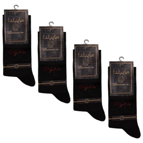 جوراب مردانه ماییلدا مدل 3629-92 بسته 4 عددی