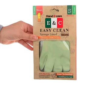 دستکش ظرفشویی ایزی کلین S بلند