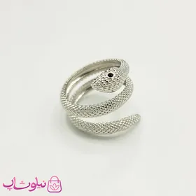 انگشتر دخترانه YSX مدل مار سیلور