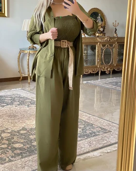 ست دو تیکه اورال شومیز سفری