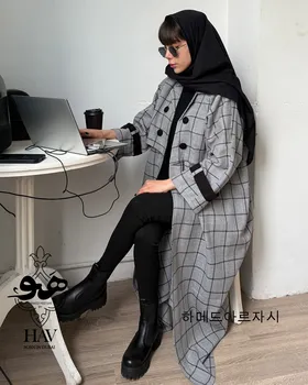 مانتو روزمره پشمی
