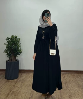 پیراهن مانتویی بلند آیناز 2
