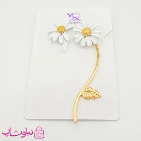 ست گوشواره و گردنبند دخترانه YSX مدل گل بابونه
