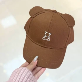 کلاه بیسبالی تدی گوش دار بچگانه