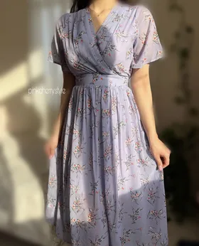 پیراهن حریر یاسمن