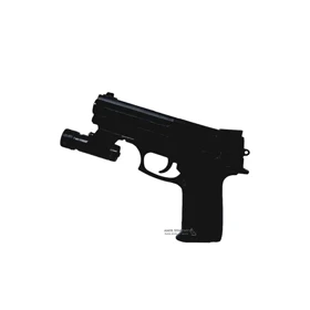 اسباب بازی کلت پلاستیکی کد 2017