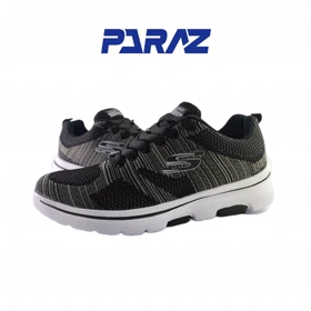 کفش اسپرت و روزمره مردانه برند اسکچرز Skechers رامیرو مشکی طوسی کد 250