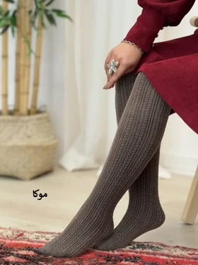 3613-جوراب شلواری گندمی