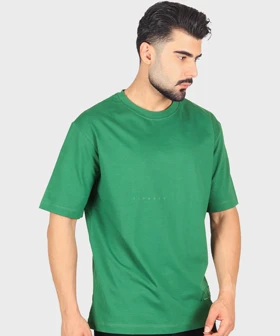 تیشرت لش سبز و ساده 8146