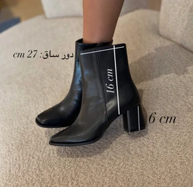 نیم بوت پاشنه‌دار زنانه مدل رامیکا