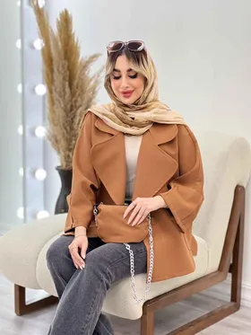 مانتو مازراتی کیف دار