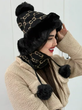 کلاه روسی با شال گوچی