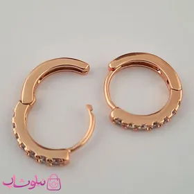 گوشواره زنانه حلقه‌ای کوچک ژوپینگ