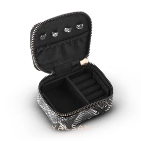 ست مینی لاکچری زنانه چرم یلسان مدل رادیس کد 164-SPT-ART-ASA-RTL