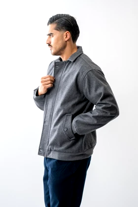 کت فوتر یقه شکاری مردانه