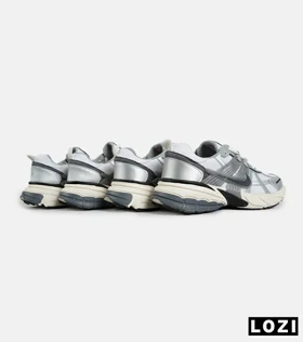 کفش کتانی مردانه و زنانه طوسی سفید Nike cushlon