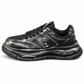 کفش کتانی مردانه مدل نیوبالانس کاستوم شده مشکی New Balance