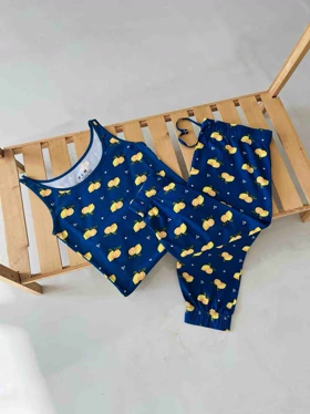 لباس راحتی تاپ زنانه فانتزی نخی گرم بالا با کیفیت