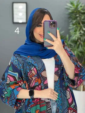 مانتو پانچ طرح دار هندی