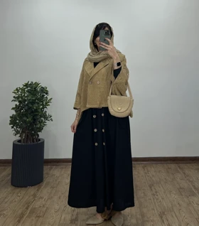 ست کت کوک دوزی و دامن بابونه 1