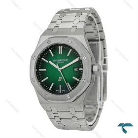 ساعت مردانه اودمار پیگه استیل صفحه سبز AP-7516-G