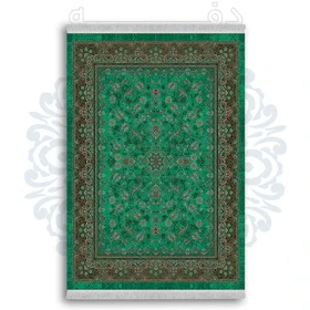 فرشینه از جنس پارچه هازان مخمل ترک طرح سنتی و مدرن برند دفه کد DDSS8