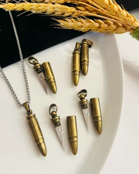 گردنبند فشنگ چاقو دار