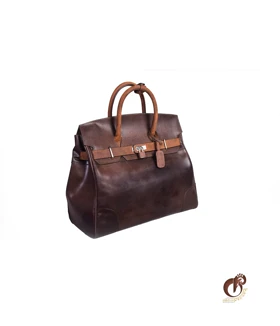 کیف مسافرتی تمام چرم مدل آریوس mrch 30036