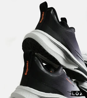 کفش کتانی مردانه سفید بادمجانی nike air structure 26