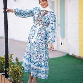 ساحلی پیراهن بلند پرطرفدار مدل یاسمین