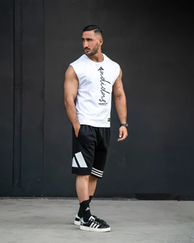 رکابی ورزشی وست ADIDAS سفید فری سایز