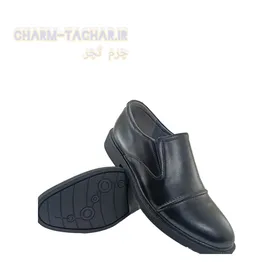 کفش رسمی مردانه چرم طبیعی مشکی