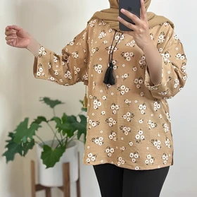 شومیز گل‌دار شانتون