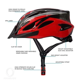 کلاه دوچرخه ریگلاژ دار A9