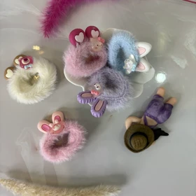 کش مو پولیشی پیکسل دار کد 2137