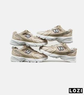 کفش کتانی مردانه و زنانه کرم سفید NEW BALANCE 530