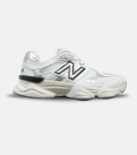 کفش کتانی مردانه سفید طوسی شیری NEW BALANCE 9060