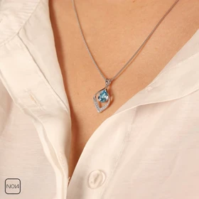 گردنبند نقره سواروسکی کد 251287