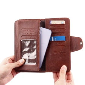 کیف پول چرمی طرح Levis