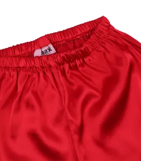 ست لباس خواب راحتی شلوارک و بلوز ساتن anamax آنامکث کد 025 طرح میکی موس