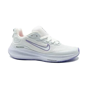 کفش و کتانی اسپرت زنانه مدل نایک زوم NIKE_ZOOM رنگ سفید یاسی کد 41888