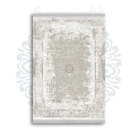 *جدید* فرشینه از جنس پارچه شانل مخمل ترک طرح فانتزی برند دفه کد 1317