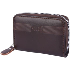 جاکارتی چرمی طبیعی Polo مدل MC-350 (قهوه ای)